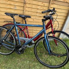 28" inch city bikes both all working