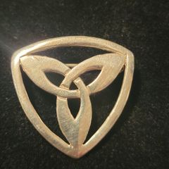 silver brooch