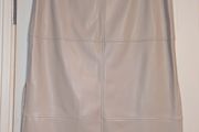 Stunning leather maxi skirt