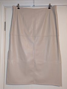 Stunning leather maxi skirt