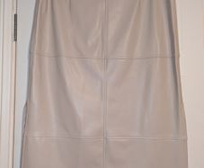 Stunning leather maxi skirt