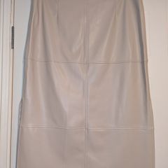 Stunning leather maxi skirt