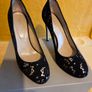 Beautiful Black Gold heels by Hobbs London, size 7 Image 6