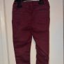 Burgandy Jeans 18-24 months Image 2