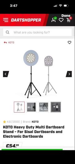 dartboard stand
