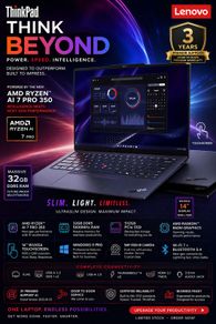 Lenovo bussines class touchscreen L14 G6 Ryzen 7 32gb 512