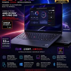 Lenovo bussines class touchscreen L14 G6 Ryzen 7 32gb 512