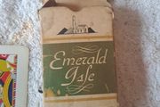 Vintage playing cards.Emerald Isle