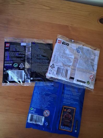 Lego star wars polybag minifigures