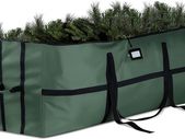 Premium Jumbo Christmas Tree Storage Bag - Extra Wide Opening - Fits 9FT. Tall Artificial Christmas Trees - Easy Access Xmas Tree Bag- Durable Straps & Reinforced Handles, Tear Proof