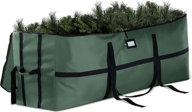 Premium Jumbo Christmas Tree Storage Bag - Extra Wide Opening - Fits 9FT. Tall Artificial Christmas Trees - Easy Access Xmas Tree Bag- Durable Straps & Reinforced Handles, Tear Proof