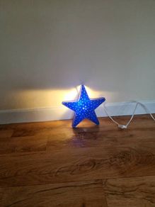 Ikea blue star light
