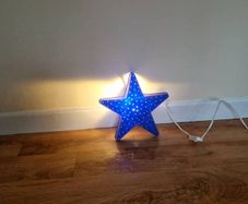 Ikea blue star light