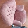 vintage chair with Queen Anne curved legs Image 3