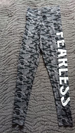 Golddigga Leggings +Nike Top Size 8