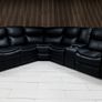 Valarie Corner Leather Recliner Sofa Image 9