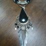 Onyx Drop Boho Necklace Image 2