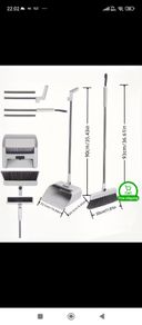 4 in 1 broom and dustpan set