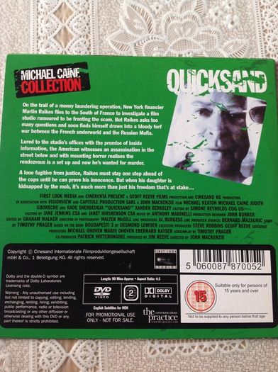 Quicksand   Michael Caine DVD film