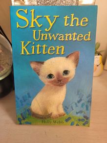 sky the unwanted kitten book