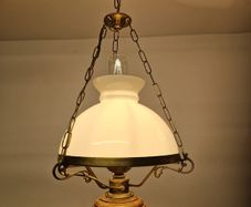 Vintage French Pendant light
