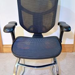 Enjoy Black Mesh Cantilever Chairs