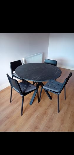Table and 4 chairs