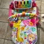 Fisher-Price Glow and Grow Kick & Play Piano Baby Gym Pink Image 3