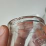 213 - Set of 5 Vintage Clear Glass Decorative Collectible Bottles Image 7