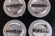 4 x Nissan Centre Caps (Grey) FREE POST