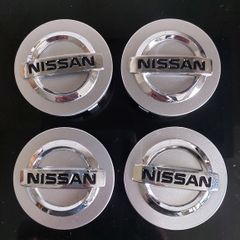 4 x Nissan Centre Caps (Grey) FREE POST