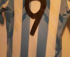 Rare Higuain 2012 World Cup Techfit Argentina Jersey - Player Fit Excellence!