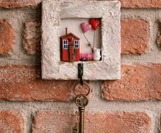 handmade key holder!