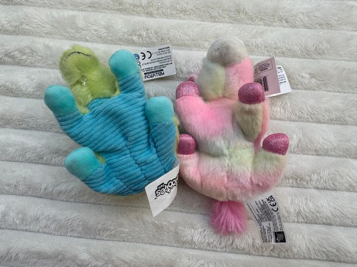 Russ Petooties Pets Rainbow Unicorn and Dragon Plush approx. 5 Please see photos