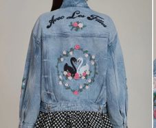 Avec Lea Filles Denim Jacket - Size XL