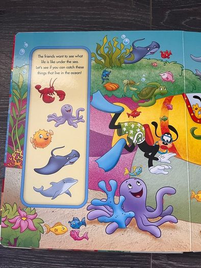 Mickey Mouse look and find children's book