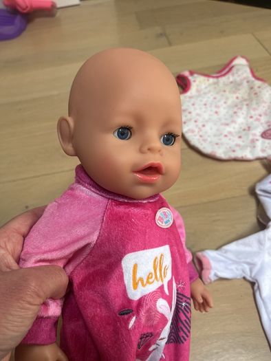 babyborn doll as new and accessories