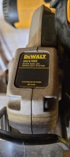 DEWALT Mitre Saw + Stand + Blade Sharpener