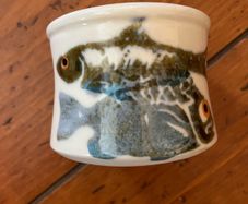 Small Fish Pottery Dish/ Bowl