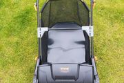 VEVOR Push Lawn Sweeper, 21-inch Leaf &amp; Grass Collector