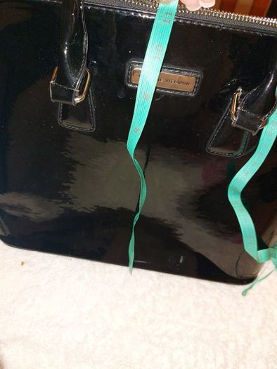 Black Patent Bag