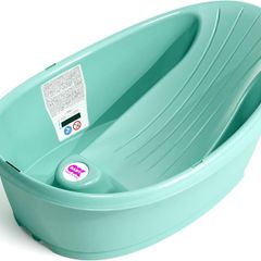 (EUR30) 100% MADE IN ITALY OKBaby Onda Baby Compact Shower Baby Bath, Turquoise