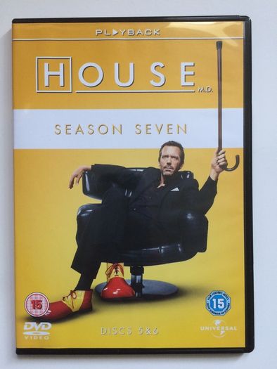 House (Complete Seasons 1-8 2004-2012) [DVD TV Boxsets]