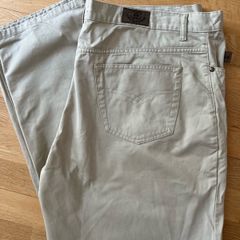 Mens Beige Jeans