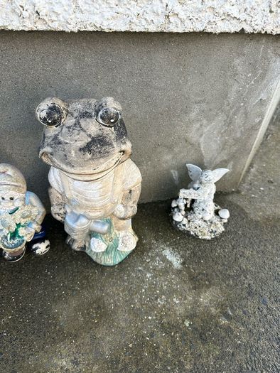 Fairy garden stone gnomes statues figures