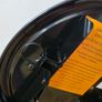 Four Black Folding Metal Stool Image 4