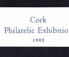 1982 Ireland Cork Philatelic Exhibition Booklet . Contains Three 22p  800th anniversary of the Birth of St Francis of Assisi (upward) Commemorative Stamps and 1/2p and 1p definitive stamps No 567
