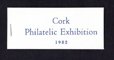 1982 Ireland Cork Philatelic Exhibition Booklet . Contains Three 22p  800th anniversary of the Birth of St Francis of Assisi (upward) Commemorative Stamps and 1/2p and 1p definitive stamps No 567