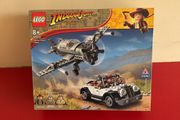lego Indiana jones fighter plane chase 77012