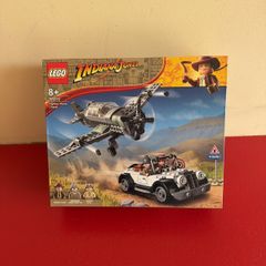 lego Indiana jones fighter plane chase 77012